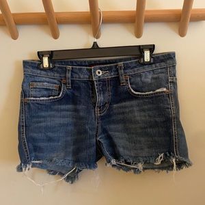Vintage Buffalo Jeans Stretch denim shorts! Size 28!
